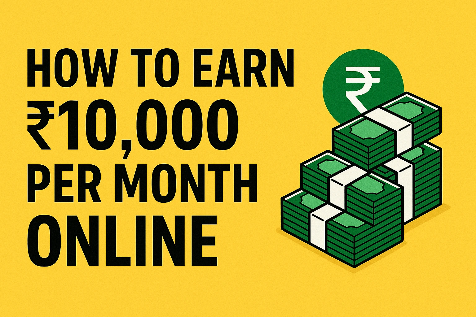 how to earn $10K per month online